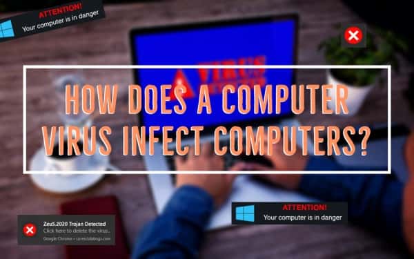 How does a Computer Virus infect Computers?