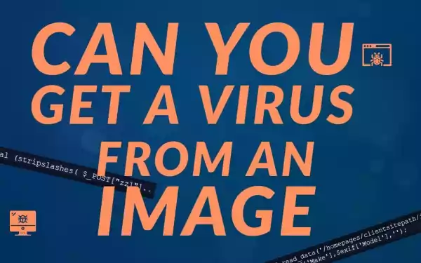Can you get a virus from an image?