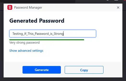 Bitdefender Password Strength anlyzer.